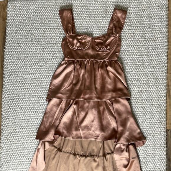 WeWoreWhat Tiered Corset Dress - Picture 2 of 9